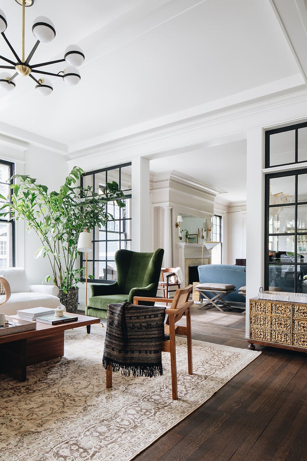 Thiết kế - Thi công nội thất 12 modern vintage interior design style