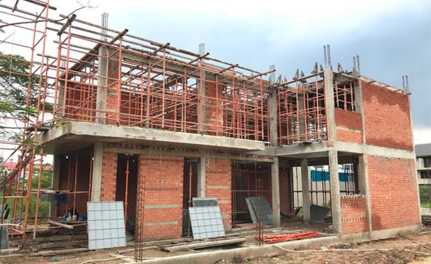 Mẫu Nhà Xây Gạch Không Tô: 6 Bước Thi Công Đúng Kỹ Thuật 5 Kỹ Thuật Trộn Vữa Và Xây Gạch