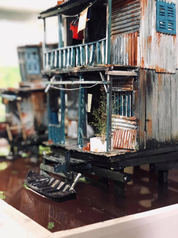 Mẫu nhà sàn miền Tây Cửu Long truyền thống
